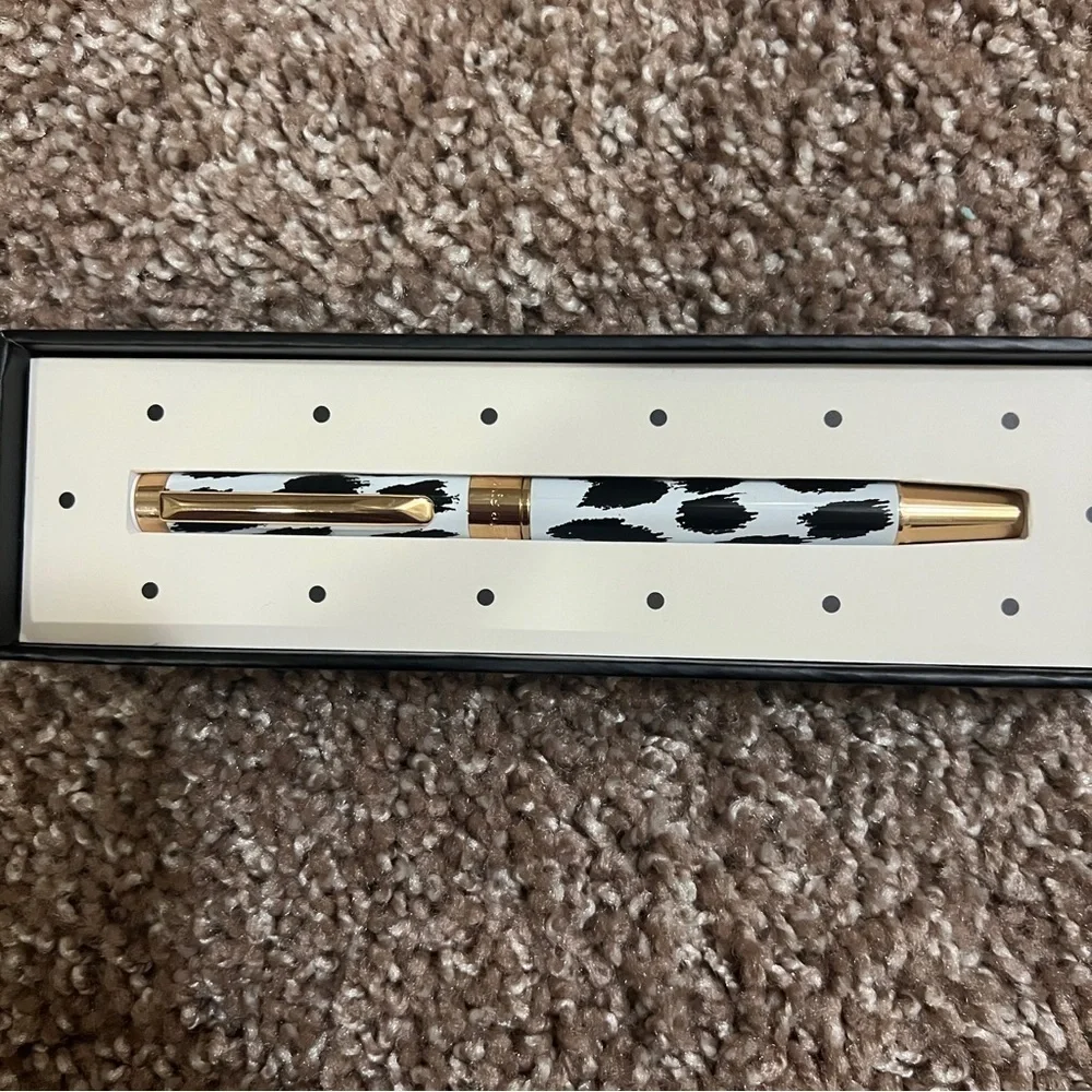 Kate Spade  Modern Leopard BallPoint Pen w/ Box